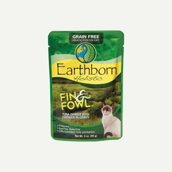 Earthborn holistic hot sale cat food pouches